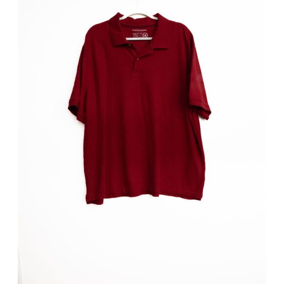 Saddlebred Red Polo Shirt XXL 60% Cotton 40% Polyester Mens Casual Wear - Picture 1 of 8